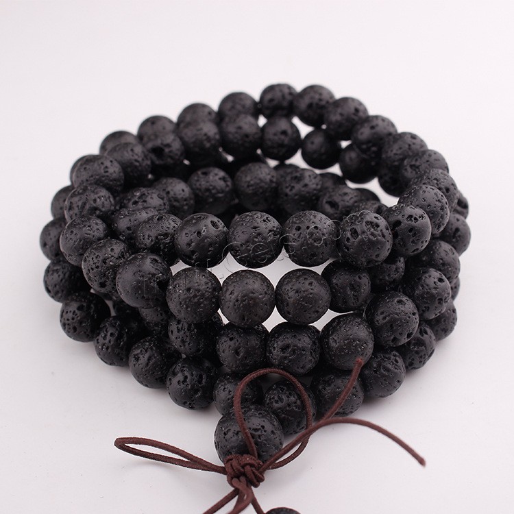 Lava Wrap Bracelet, Unisex & different size for choice, Length:Approx 21 Inch, Sold By Strand
