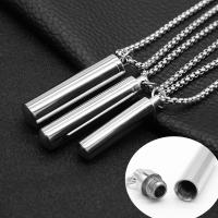 Stainless Steel Cinerary Casket Pendant original color Approx 2-3mm 