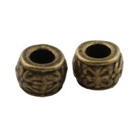Zinc Alloy Jewelry Beads, Drum, antique copper color plated, lead & cadmium free Approx 4mm, Approx 
