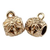 Zinc Alloy Bail Beads, gold color plated, lead & cadmium free Approx 