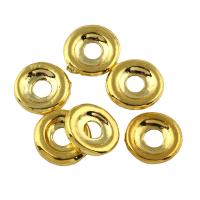 Zinc Alloy Spacer Beads, Donut, gold color plated Approx 3mm 