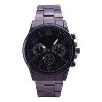 Men Wrist Watch, Alloy, with Stainless Steel, Chinese movement, for man Approx 10 Inch 