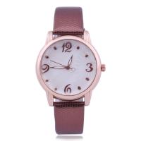 Women Wrist Watch, Alloy, with Glass, Chinese movement, Flat Round, for woman Approx 10 Inch 