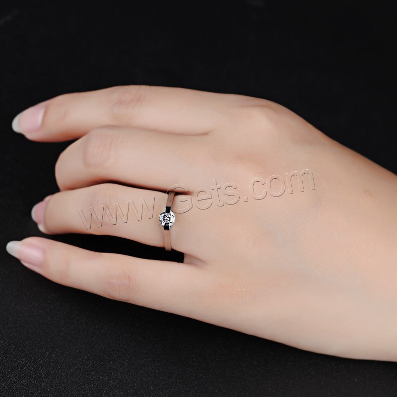 Anillo de dedo de acero Titanium de, Partículas de acero, chapado, para mujer, color original, Vendido por UD