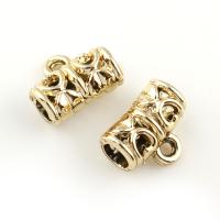 Zinc Alloy Bail Beads, gold color plated Approx 