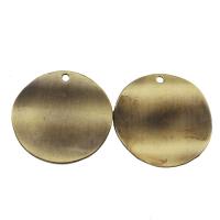 Zinc Alloy Jewelry Pendants, antique gold color plated Approx 3.5mm 
