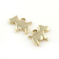 Zinc Alloy Animal Pendants, Hippo, gold color plated Approx 2mm 