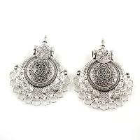 Zinc Alloy Jewelry Pendants, antique silver color plated Approx 5mm 