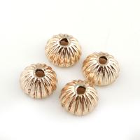 Zinc Alloy Bead Caps, gold color plated Approx 1.5mm 