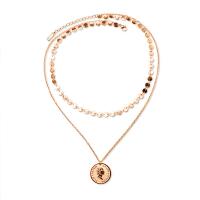 Zinc Alloy Necklace, Stainless Steel, with 2inch extender chain, plated, oval chain & for woman 20mm Approx 17.7 Inch 