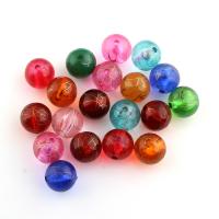 Lampwork Beads, Round, random style, mixed colors Approx 1.5mm, Approx 