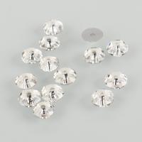 Runde Strass Perlen, facettierte, keine, 5x1.5x5mm, Bohrung:ca. 0.5mm, ca. 1440PCs/Tasche, verkauft von Tasche