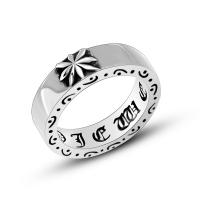 Титан Сталь палец кольцо, титан, Мужская & разный размер для выбора & чернеют, продается PC