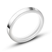 Titanium Steel Finger Ring, Unisex original color 