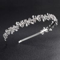Bridal Hair Band, Zinc Alloy, real silver plated, wedding gift & for woman 