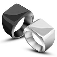 Anillo de dedo de acero Titanium de, Partículas de acero, chapado, unisexo & diverso tamaño para la opción, más colores para la opción, Vendido por UD
