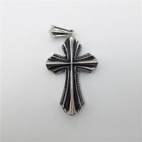 Нержавеющая сталь крест подвески, нержавеющая сталь, Kресты, чернеют отверстие:Приблизительно 2-4mm, продается PC