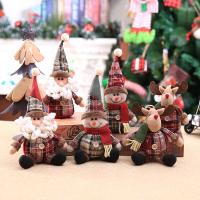 Collectible Doll for Doco Christmas House in Bulk, Cloth, Christmas jewelry 