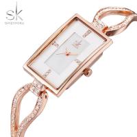 Fashion Watch Bracelet, Zinc Alloy, with Glass, Japanese movement, plated, Life water resistant & for woman & with rhinestone 22mm Approx 9 Inch 