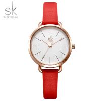 Women Wrist Watch, Zinc Alloy, with PU Leather & Glass, Japanese movement, plated, Life water resistant & for woman 29mm Approx 7.8 Inch 