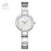 Women Wrist Watch, Zinc Alloy, with Glass, Japanese movement, plated, Life water resistant & for woman & with rhinestone 28mm Approx 7.4 Inch 