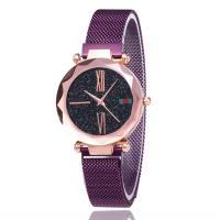 Women Wrist Watch, Stainless Steel, with zinc alloy dial, plated, for woman & with rhinestone Approx 8 Inch 