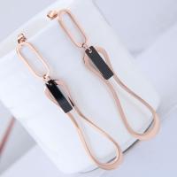 Titanium Steel Earrings, plated, for woman 
