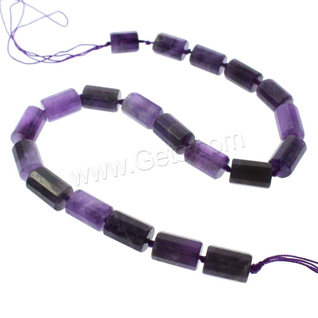 Mixed Gemstone Beads, Column, different materials for choice & faceted, 15x12mm, Hole:Approx 1mm, Length:Approx 16.1 Inch, Sold By Strand