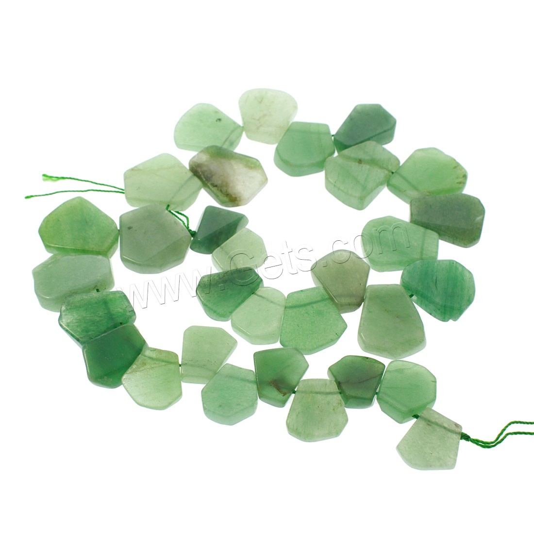 Mixed Gemstone Beads, different materials for choice, 13x11x5mm-27x23x4mm, Hole:Approx 1mm, Length:Approx 15.1 Inch, Sold By Strand