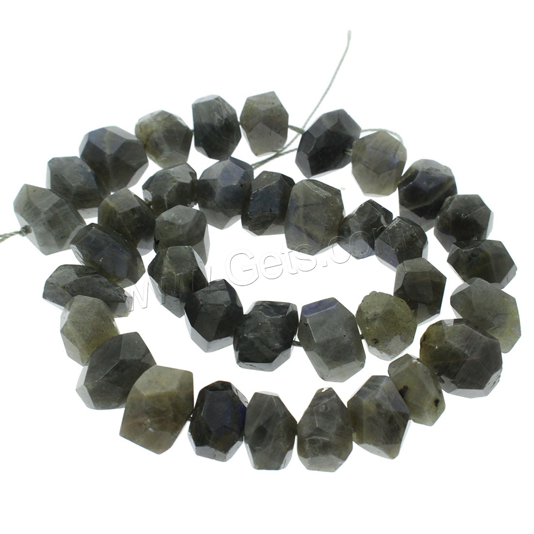Mixed Gemstone Beads, different materials for choice & faceted, 18x12x8mm-20x14x12mm, Hole:Approx 1mm, Length:Approx 15.3 Inch, Sold By Strand