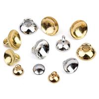 Verkupferter Kunststoff Perlen-Tipps, plattiert, verschiedene Größen vorhanden, keine, 200PCs/Tasche, verkauft von Tasche