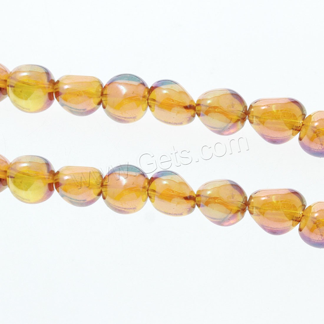 Mix Color Quartz Beads, Oval, colorful plated, different size for choice, more colors for choice, Hole:Approx 1mm, Length:Approx 16.1 Inch, Sold By Strand