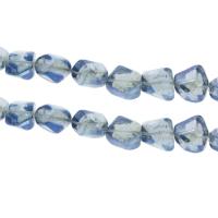 Mix Color Quartz Beads, colorful plated & faceted Approx 1mm Approx 15.1 Inch 