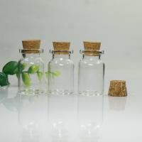 Wunsch Glasflasche, Glas, mit Holz, Tragbar & nachhaltiges, 22x35mm, verkauft von PC