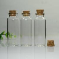 Wunsch Glasflasche, Glas, mit Holz, Tragbar & nachhaltiges, 24x65mm, verkauft von PC