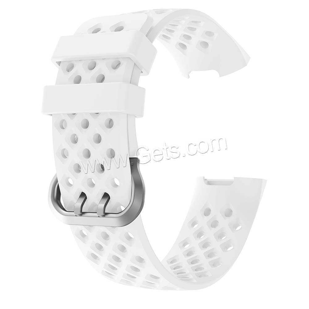 silicone bracelet de montre, avec acier inoxydable, Résistant à l’eau de vie & unisexe & normes différentes pour le choix, plus de couleurs à choisir, 22mm, Longueur:Environ 7.8 pouce, Environ  9 pouce, Vendu par PC