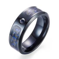 Men Stainless Steel Ring in Bulk & for man & with cubic zirconia 