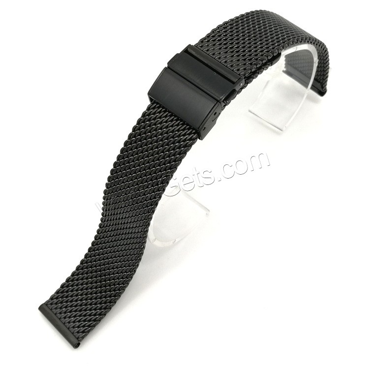 Stainless Steel Watch Band, different size for choice, more colors for choice, Sold By PC