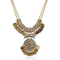 Zinc Alloy Necklace, with 5cm extender chain, plated, Unisex & twist oval chain Approx 17.7 Inch 