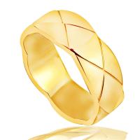 Men Stainless Steel Ring in Bulk, 316L Stainless Steel, gold color plated & for man, 8mm 