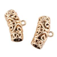 Zinc Alloy Bail Beads, gold color plated, hollow Approx 2mm 