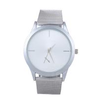 Uhrenarbänder für Frauen, Edelstahl, mit Glas, plattiert, keine, 40mm, Länge:ca. 9 ZollInch, verkauft von PC
