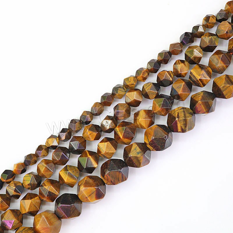 Tiger Eye Beads, polished, different size for choice, amber, Hole:Approx 1mm, Sold By Strand