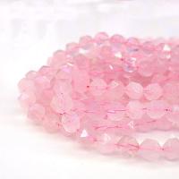 Perles en Quartz Rose naturel, poli, DIY & normes différentes pour le choix, rose Environ 1mm, Vendu par brin