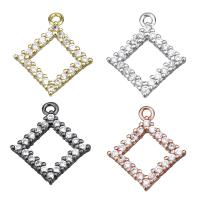 Cubic Zirconia Micro Pave Brass Pendant, plated, micro pave cubic zirconia Approx 1.5mm 