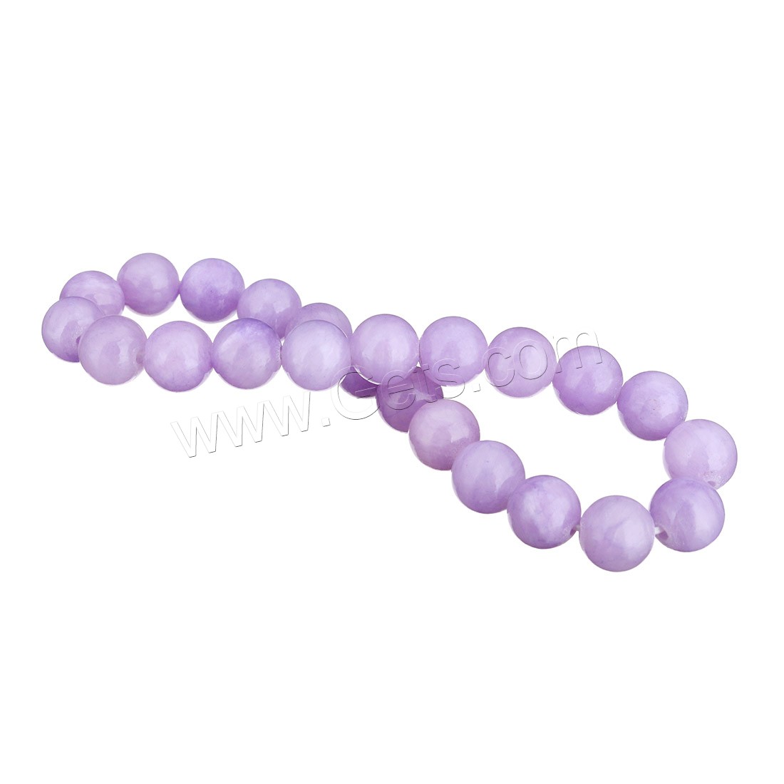 Dyed Jade Bracelet, Round, different size for choice, more colors for choice, Length:Approx 7 Inch, Sold By Strand