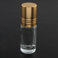 Glass Gem Stone Chips Storge Bottle, with Silicone & Plastic 