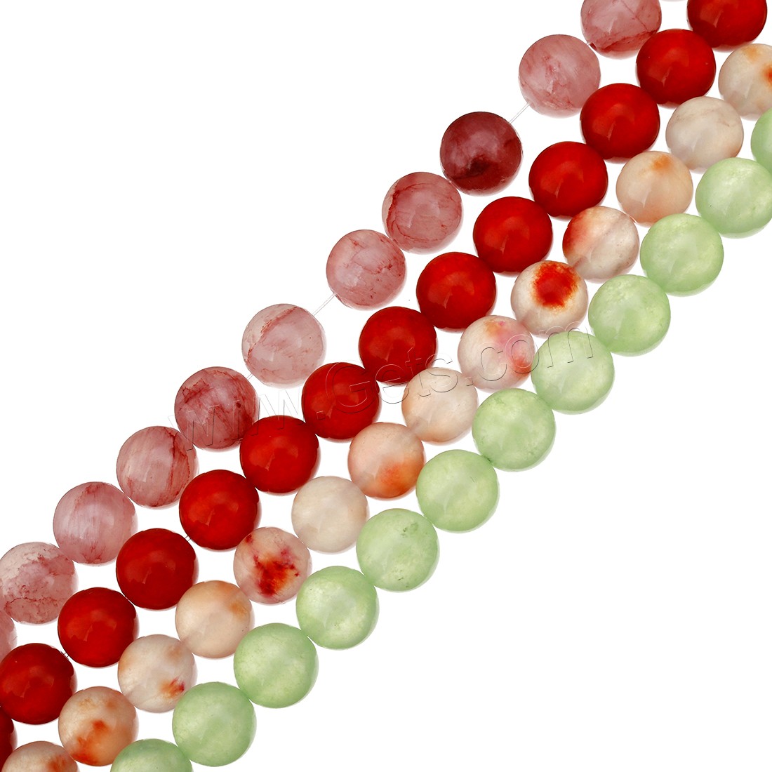 Dyed Jade Beads, Round, different size for choice, more colors for choice, Hole:Approx 0.5-1.5mm, Length:Approx 16 Inch, Sold By Strand