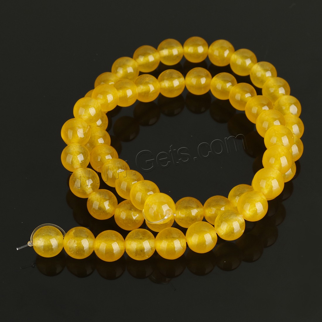 Dyed Jade Beads, Round, different size for choice, more colors for choice, Hole:Approx 0.5-1.5mm, Length:Approx 16 Inch, Sold By Strand
