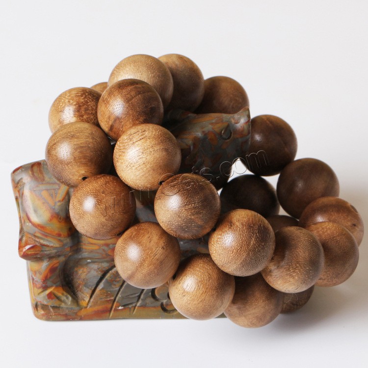 Aloewood Bracelet, different size for choice, Length:Approx 8.8-9.5 Inch, Sold By Strand